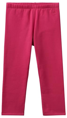 United Colors of Benetton Mädchen und Mädchen 35q2gf019 Leggings, Rot Magenta 2E8, 110 cm von United Colors of Benetton