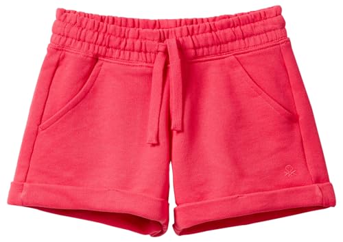 United Colors of Benetton Mädchen und Mädchen Bermuda 3j68c901c Shorts, Rot Magenta 34l, L von United Colors of Benetton