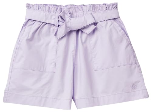 United Colors of Benetton Mädchen und Mädchen Bermuda 4ac7c9032 Shorts, violett, 130 cm von United Colors of Benetton