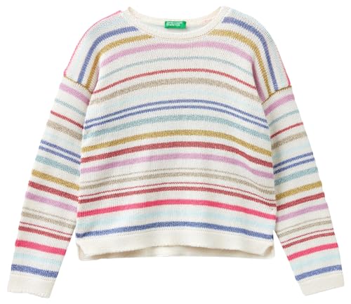 United Colors of Benetton Mädchen und Mädchen Trikot G/C M/L 114fq106o Pullover, Mehrfarbig 600, L von United Colors of Benetton