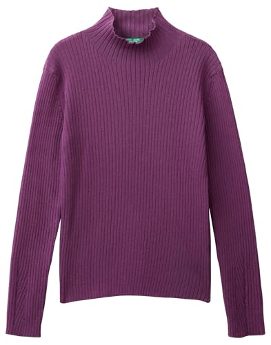 United Colors of Benetton Mädchen und Mädchen Trikot Rollkragen M/L 1194c200m Pullover, violett, 160 cm United Colors of Benetton Mädchen und Mädchen Trikot Rollkragen M/L 1194c200m Pullover, violett, 160 cm von United Colors of Benetton