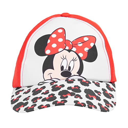 Disney Minnie Mouse Kappe für Kinder Cap Basecap Baseballkappe verstellbar (as3, Numeric, Numeric_54, 54 cm) von United Labels