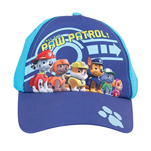 Paw Patrol Kappe für Kinder - Call The Paw Patrol Cap Basecap Baseballkappe verstellbar Blau von United Labels