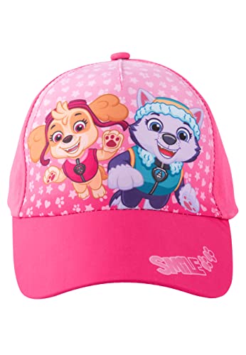 Paw Patrol Kappe für Mädchen - Smile - Kinder Cap Basecap Baseballkappe Sonnenschutz Rosa/Pink von United Labels