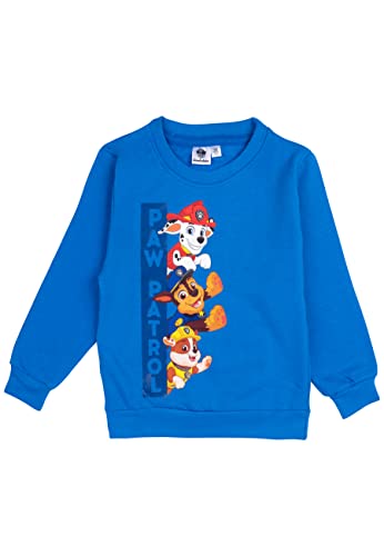 United Labels Paw Patrol Pullover für Jungen - Patrol Kinder Sweatshirt Kinder Oberteil Blau (as3, Numeric, Numeric_86, Numeric_92, Regular) von United Labels