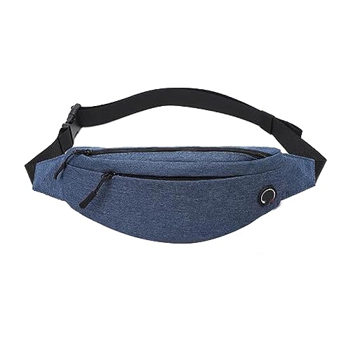 Nylon Damen Umhängetaschen Für Damen Umhängetasche, Outdoor-Sporttasche, Herren-Hüfttasche, einzelne Schulter-Brusttasche Umhängetaschen Damen Groß Ausgefallen (Blue, One Size) von UnoSheng