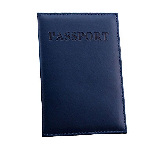 UnoSheng Nähbuch Taschen Mit Schnittmuster Reisepass Protektor Dedizierte Reisen schön ID-Card Organisator Tasche für Abdeckung Reise Taschen (Dark Blue, One Size) von UnoSheng