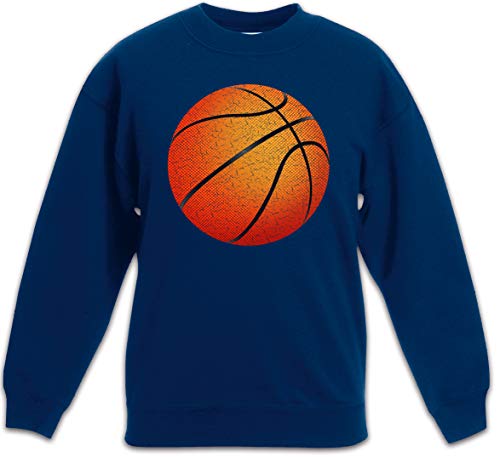 Urban Backwoods Basketball I Kinder Jungen Mädchen Pullover Blau Größe 12 Jahre von Urban Backwoods