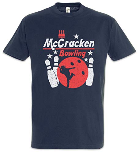 Urban Backwoods Mccracken Bowling Herren T-Shirt Blau Größe 4XL von Urban Backwoods