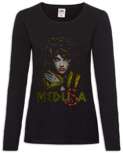 Urban Backwoods Medusa Damen Langarm T-Shirt Schwarz Größe S Urban Backwoods Medusa Damen Langarm T-Shirt Schwarz Größe S von Urban Backwoods
