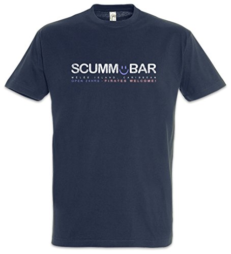 Urban Backwoods Scumm Bar Herren T-Shirt Blau Größe 4XL von Urban Backwoods