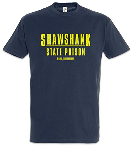 Urban Backwoods Shawshank State Prison Herren T-Shirt Blau Größe 5XL von Urban Backwoods