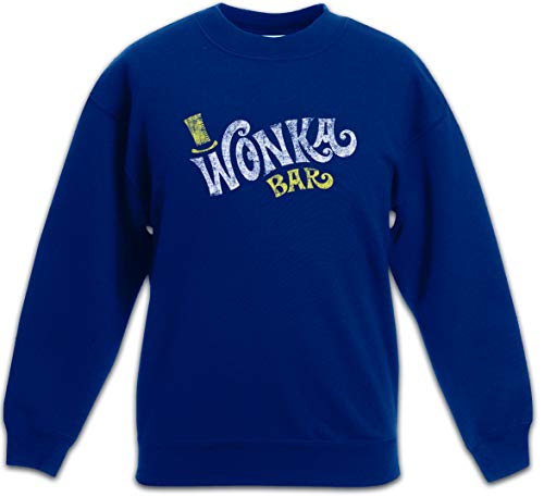 Urban Backwoods Wonka Bar Kinder Jungen Mädchen Pullover Blau Größe 10 Jahre von Urban Backwoods