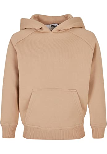 Urban Classics Jungen Boys Blank Hoody Kapuzenpullover, unionbeige, 122/128 von Urban Classics