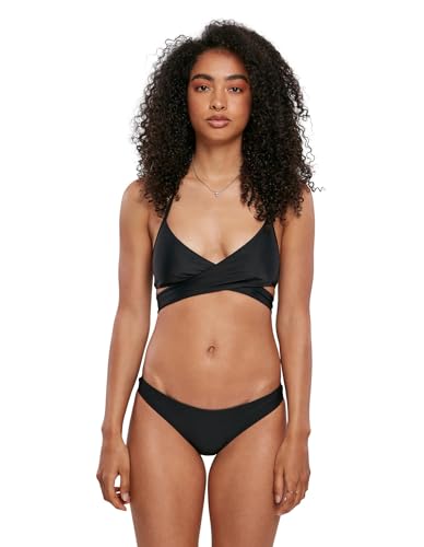 Urban Classics Damen Ladies Bikini-Set, Schwarz (Black 7), 36 (Herstellergröße: S) von Urban Classics