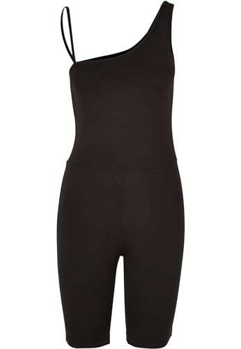 Urban Classics Damen TB5999-Ladies Recycled Cycle Jumpsuit T-Shirt, Black, XXL von Urban Classics