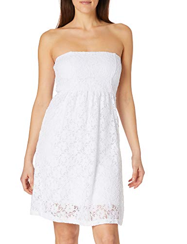 Urban Classics Damen Ladies Laces Dress Kleid, White, XL von Urban Classics