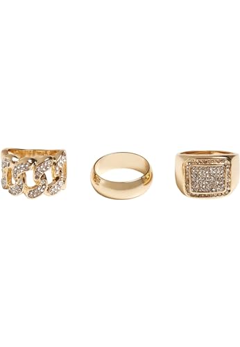 Urban Classics Diamond Ring 3-Pack von Urban Classics