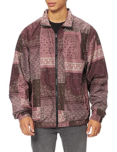 Urban Classics Herren TB4471-90´s Track Jacket Jacke, Bandana AOP, M von Urban Classics