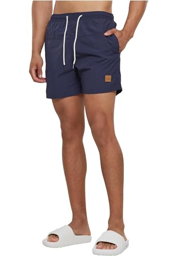 Urban Classics Herren Badehose Block Swim Shorts Navy, 3XL von Urban Classics