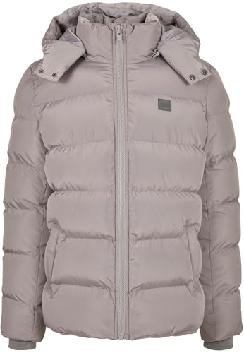 Urban Classics Herren Hooded Puffer Jacket with Quilted Interior Jacke Daunenjacke Winterjacke, Steppjacke gefüttert mit Abnehmbarer Kapuze in vielen Farben, Größen S-5XL, Asphalt, S Urban Classics Herren Hooded Puffer Jacket with Quilted Interior Jacke Daunenjacke Winterjacke, Steppjacke gefüttert mit Abnehmbarer Kapuze in vielen Farben, Größen S-5XL, Asphalt, S von Urban Classics