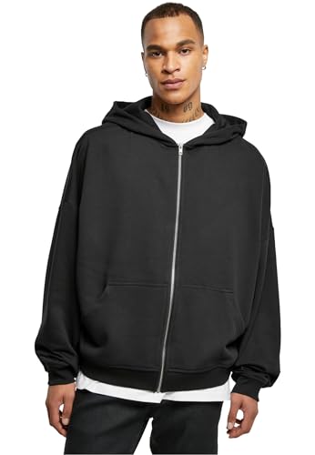 Urban Classics Herren TB4921-90's Zip Hoody Kapuzenpullover, Black, L von Urban Classics