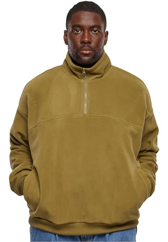 Urban Classics Herren TB5932-Basic Polar Fleece Troyer Sweatshirt, tiniolive, XXL Urban Classics Herren TB5932-Basic Polar Fleece Troyer Sweatshirt, tiniolive, XXL von Urban Classics