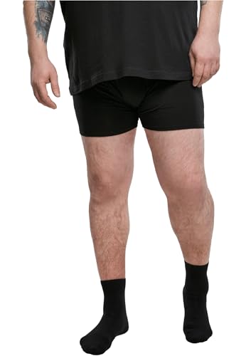 Urban Classics Herren Unterhosen Multi-Pack Men Boxer Shorts Unterwäsche, 1x Schwarz, 1x Charcoal, 6XL Urban Classics Herren Unterhosen Multi-Pack Men Boxer Shorts Unterwäsche, 1x Schwarz, 1x Charcoal, 6XL von Urban Classics