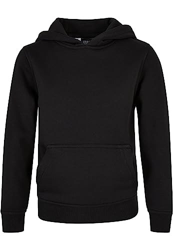 Urban Classics Jungen UCK1592-Boys Basic Sweat Hoody Kapuzenpullover, Black, 122/128 von Urban Classics