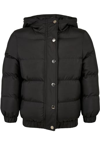 Urban Classics Mädchen UCK1756-Girls Hooded Puffer Jacket Jacke, Black, 122/128 Urban Classics Mädchen UCK1756-Girls Hooded Puffer Jacket Jacke, Black, 122/128 von Urban Classics