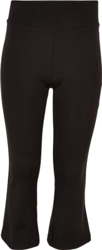 Urban Classics Mädchen UCK5020-Girls Recycled High Waist Flared Leggings Hose, Black, 122/128 von Urban Classics