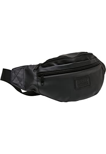 Urban Classics Unisex TB6422-Coated Basic Shoulder Bag Tasche, Black, one Size von Urban Classics