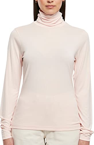 Urban Classics Women's TB4732-Ladies Modal Turtleneck Longsleeve T-Shirt, pink, 5XL von Urban Classics