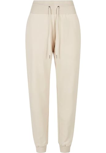 Urban Classics Damen Women's Organic High Waist Sweat Pants Trainingshose, Beige, S EU von Urban Classics