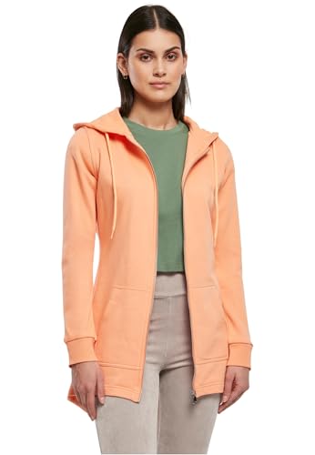 Urban Classics Damen Ladies Parka Cardigan Sweater, Papaya, XS von Urban Classics