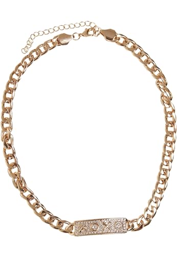 Urban Classics XOXO Necklace gold one size von Urban Classics