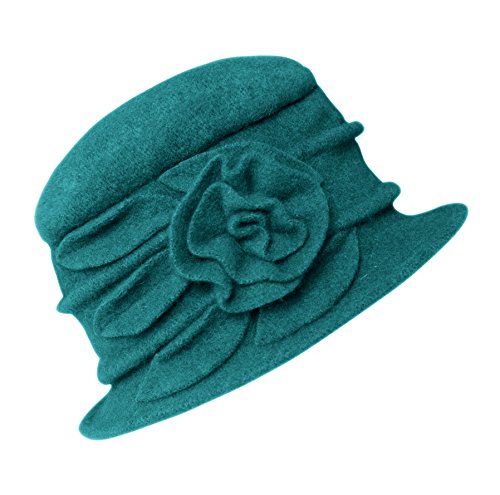 Urban GoCo Damen Vintage Bucket Hut Wintermütze Beret (#1 Kallaite) von Urban GoCo