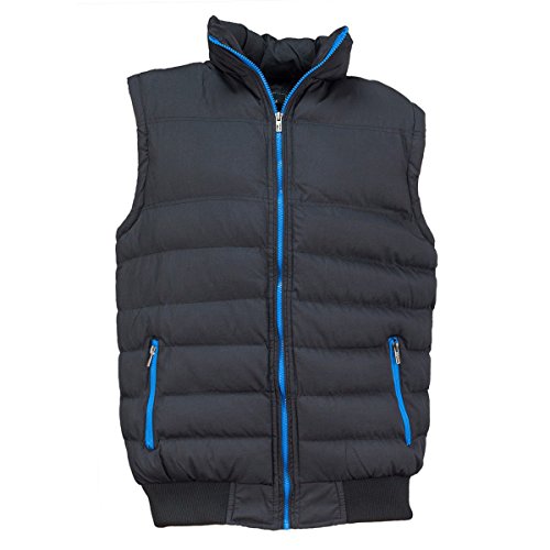 Urgent Weste Steppweste Winterweste Arbeitsweste Bodywarmer (BZR-1430-NAVY) (XL) von Urgent