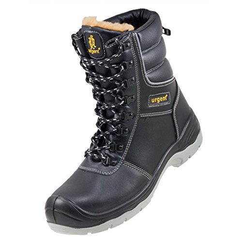 Urgent Winterschuhe 113 S3 Arbeitsschuhe GEFÜTTERT Arbeitsstiefel (40) von Urgent