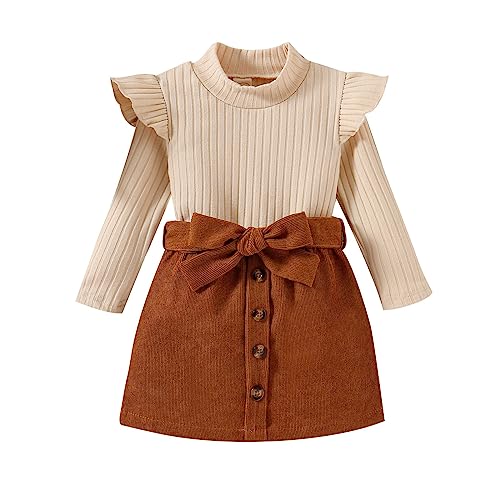 Uwdiohq Angebote Sale Kleinkind Mädchen Rüschen Langarm gerippt gestrickt Rollkragen T-Shirt Tops solide Fliege Rock Outfits Kinder Pullover Mädchen Süße Baby Outfit Mädchen Festkleid Ba Restposten Uwdiohq Angebote Sale Kleinkind Mädchen Rüschen Langarm gerippt gestrickt Rollkragen T-Shirt Tops solide Fliege Rock Outfits Kinder Pullover Mädchen Süße Baby Outfit Mädchen Festkleid Ba Restposten von Uwdiohq
