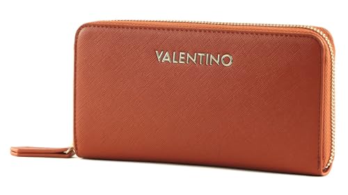 Valentino Damen Zero Re Reisezubehör-Brieftasche, Orange von Valentino