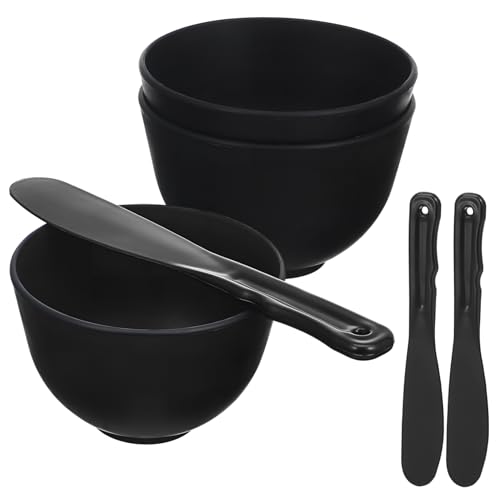 VALICLUD 1 Satz Mischschüssel -Set Rührschüssel für das Gesicht Kosmetisches Beauty-Tool für den Heimsalon völlig Gesichtsmaske Maskenbau-Kit Kieselgel Schwarz Wiederverwendbar VALICLUD 1 Satz Mischschüssel -Set Rührschüssel für das Gesicht Kosmetisches Beauty-Tool für den Heimsalon völlig Gesichtsmaske Maskenbau-Kit Kieselgel Schwarz Wiederverwendbar von VALICLUD