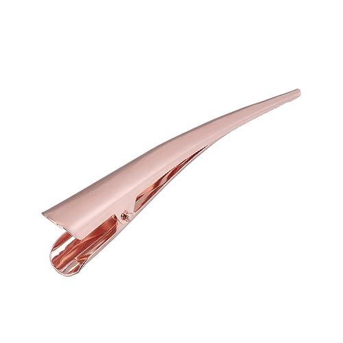 VALICLUD 12 Stück Nicht Große Haarspangen Aus Metall Krokodilklemmen Für Damen Haarstyling Roségold-finish VALICLUD 12 Stück Nicht Große Haarspangen Aus Metall Krokodilklemmen Für Damen Haarstyling Roségold-finish von VALICLUD