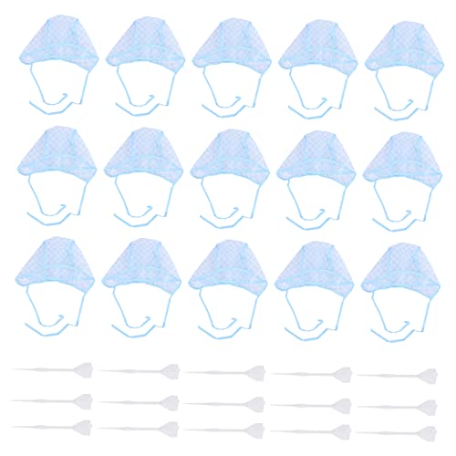 VALICLUD 15 Sätze Teiliges Haarfärbeset mit Highlight Kappe und Häkelnadeln für Diy Haarfärbung und Salonanwendungen für Perfektes Farbwerkzeug für Strähnchen VALICLUD 15 Sätze Teiliges Haarfärbeset mit Highlight Kappe und Häkelnadeln für Diy Haarfärbung und Salonanwendungen für Perfektes Farbwerkzeug für Strähnchen von VALICLUD