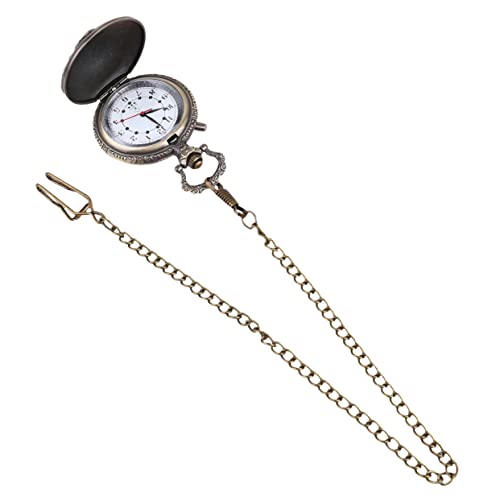 VALICLUD 1Stk Geschenk für Frauen Kostüm-Halskette Geschenke für Kollegen Steampunk-Dekor Digitaluhr Herrenuhren Taschenuhr Kleidung dekorative Uhr Leuchtend Anschauen Rad schmücken Mann von VALICLUD