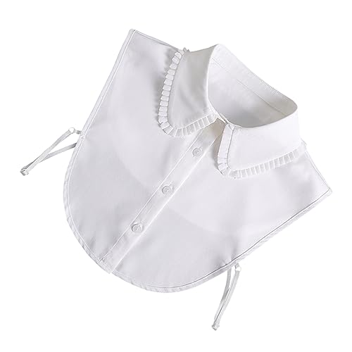 VALICLUD Abnehmbare Bluse Mit Hohem Kragen Für Damen – Chiffon-falschkragen – Kragen Damen – Chiffonbluse – Hemd Mit Falschem Kragen VALICLUD Abnehmbare Bluse Mit Hohem Kragen Für Damen – Chiffon-falschkragen – Kragen Damen – Chiffonbluse – Hemd Mit Falschem Kragen von VALICLUD