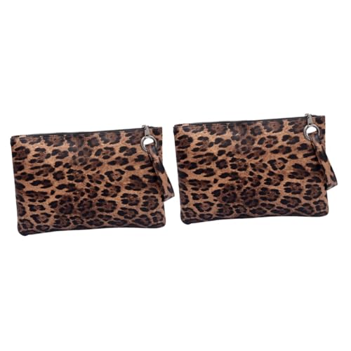 VALICLUD 2St Leopardenkornbeutel Portemonnaie trendige taschen für damen makeup tasche kosmetiktasche Handtaschen Geldbörsen Modehandtasche heiße Handtasche Leopardenmuster Damentaschen VALICLUD 2St Leopardenkornbeutel Portemonnaie trendige taschen für damen makeup tasche kosmetiktasche Handtaschen Geldbörsen Modehandtasche heiße Handtasche Leopardenmuster Damentaschen von VALICLUD