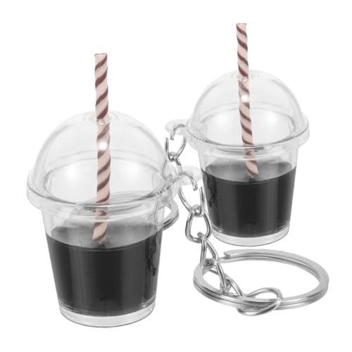 VALICLUD 2stücke Milchtee Becher Schlüsselanhänger Für Damen Tragbare Handtaschen- Süße Pendants Für Schlüsselbund Und Rucksack Stilvolle Deko-Accessoires VALICLUD 2stücke Milchtee Becher Schlüsselanhänger Für Damen Tragbare Handtaschen- Süße Pendants Für Schlüsselbund Und Rucksack Stilvolle Deko-Accessoires von VALICLUD