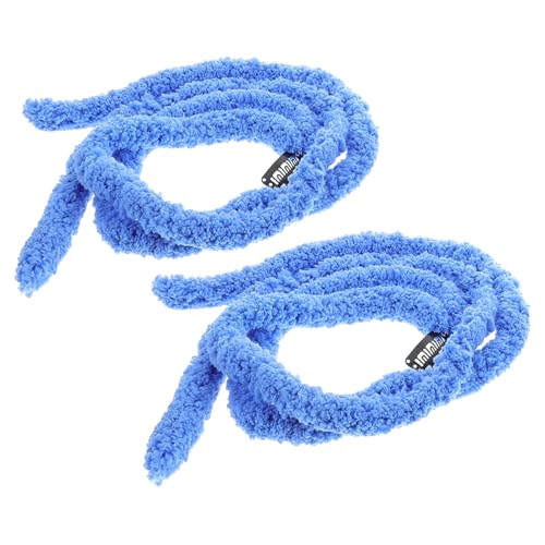 VALICLUD 2stücke Chunky Wolle Haarverlängerungen Mit Clips Handgemachte Blaue Dreadlocks Für Haarflechten Und Styling Für Kreative Frisuren Und Hippie-looks VALICLUD 2stücke Chunky Wolle Haarverlängerungen Mit Clips Handgemachte Blaue Dreadlocks Für Haarflechten Und Styling Für Kreative Frisuren Und Hippie-looks von VALICLUD