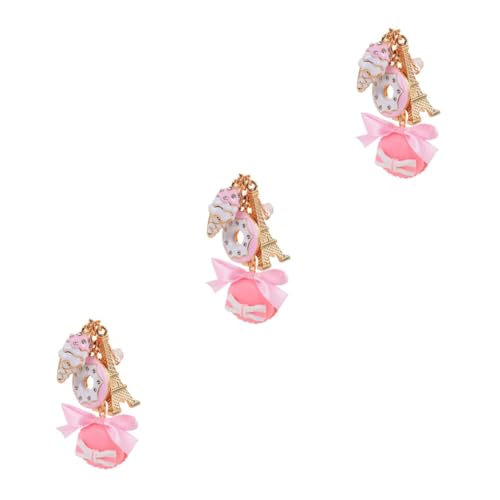 VALICLUD 3stücke Macaron Schlüsselanhänger Für Damen Süßer Taschenanhänger Rosa Für Handtaschen Geldbörsen Und Rucksäcke Einzigartiger Schlüsselbund Organizer Perfektes Für VALICLUD 3stücke Macaron Schlüsselanhänger Für Damen Süßer Taschenanhänger Rosa Für Handtaschen Geldbörsen Und Rucksäcke Einzigartiger Schlüsselbund Organizer Perfektes Für von VALICLUD